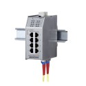 Microsens Profi Line Switch industrial Gigabit, PoE, 1x 10/100/1000Base-T, 7x10/100Base-TX, 3x SFP, MS650869PM-48-V2 - 108439 - 