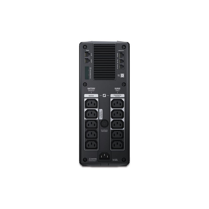 APC USV Back Pro, RS, 1500VA, 5, 5min., USB, LCD - 84520 - 1