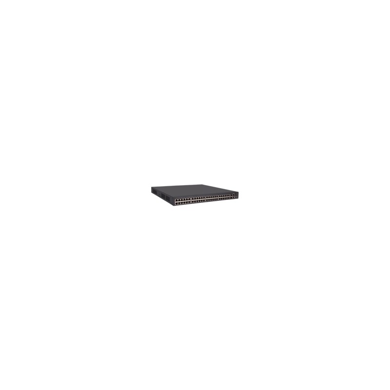 HP Switch 1000Mbit, 48xTP + 2xSFP+/SFP-Slot(1/10GB) + 2x10GBase-T, PWR+, 5130-48G-PoE+-2SFP+-2XGT (370W) Layer3 - 130524 - 1