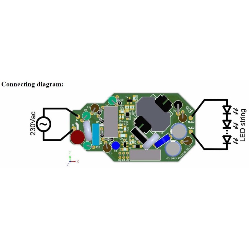 Synergy 21 Power Supply - CC Driver ALL1081 8-16W - 99803 - 2