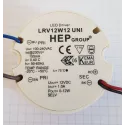 HEP power supply - 12V 12W - HEP for flush-mounted box - 107727 - 2