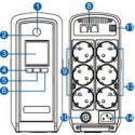 CyberPower USV, PFC-Serie, 900VA/540W, Line-Interactive, USB, reiner Sinus, - 119423 - 1
