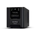 CyberPower USV, PR Tower-Serie, 750VA/675W, Line-Interactive, reiner Sinus, LCD, USB/RS232, - 119424 - 1