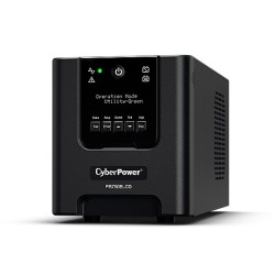 CyberPower USV, PR Tower-Serie, 750VA/675W, Line-Interactive, reiner Sinus, LCD, USB/RS232, - 119424 - 1