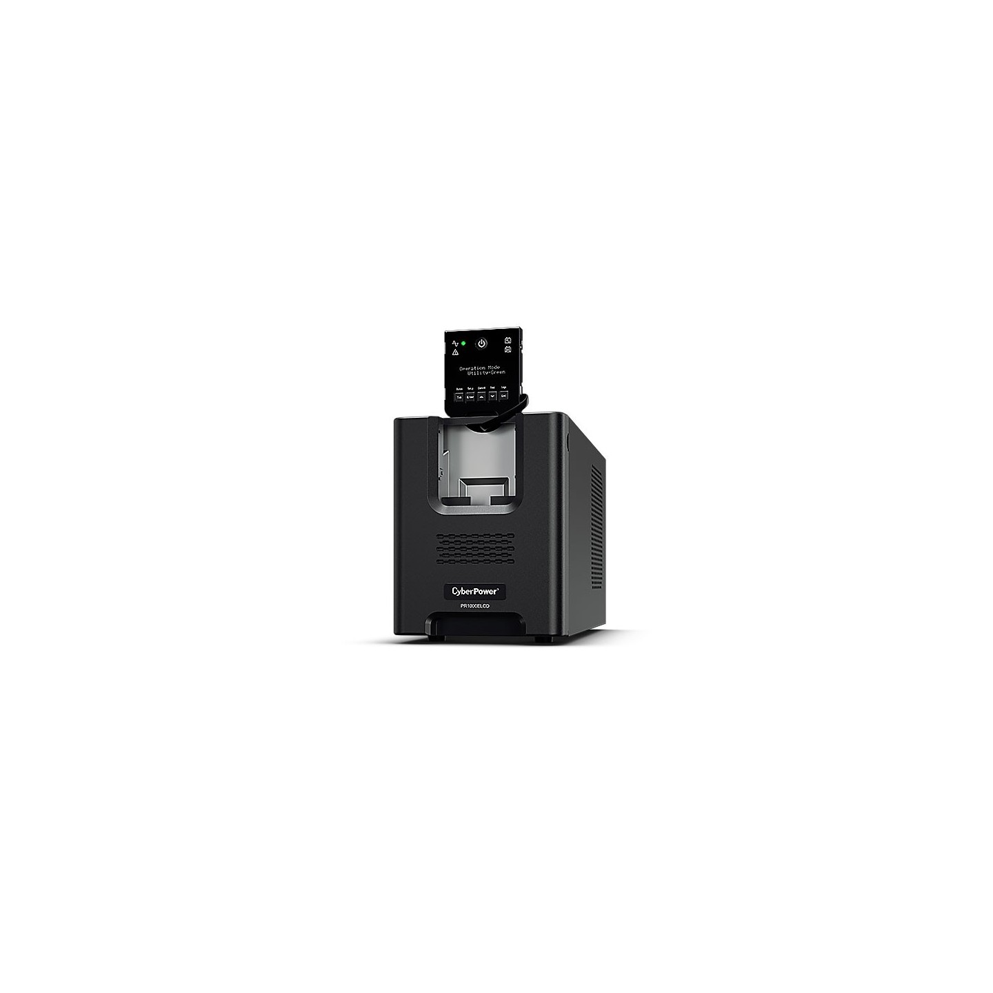 CyberPower USV, PR Tower-Serie, 1000VA/900W, Line-Interactive, reiner Sinus, LCD, USB/RS232, - 119435 - 1