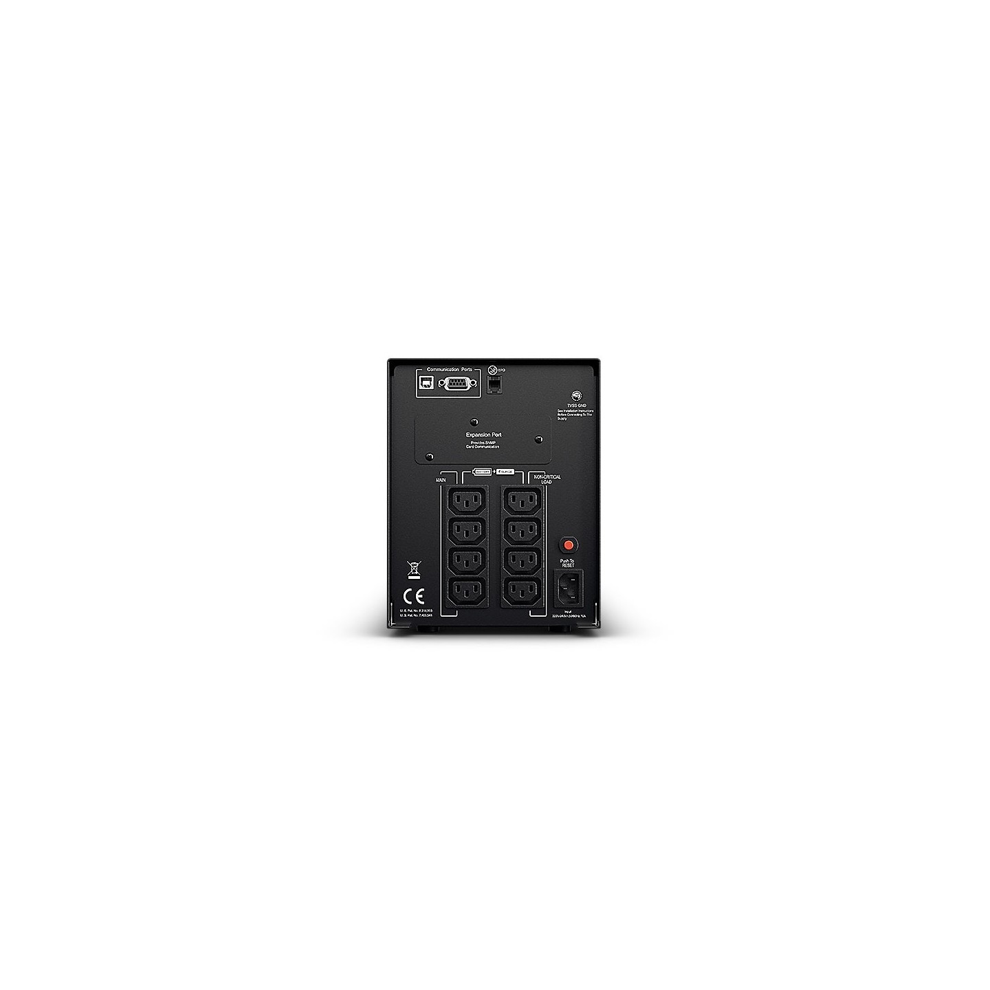 CyberPower USV, PR Tower-Serie, 1000VA/900W, Line-Interactive, reiner Sinus, LCD, USB/RS232, - 119435 - 3