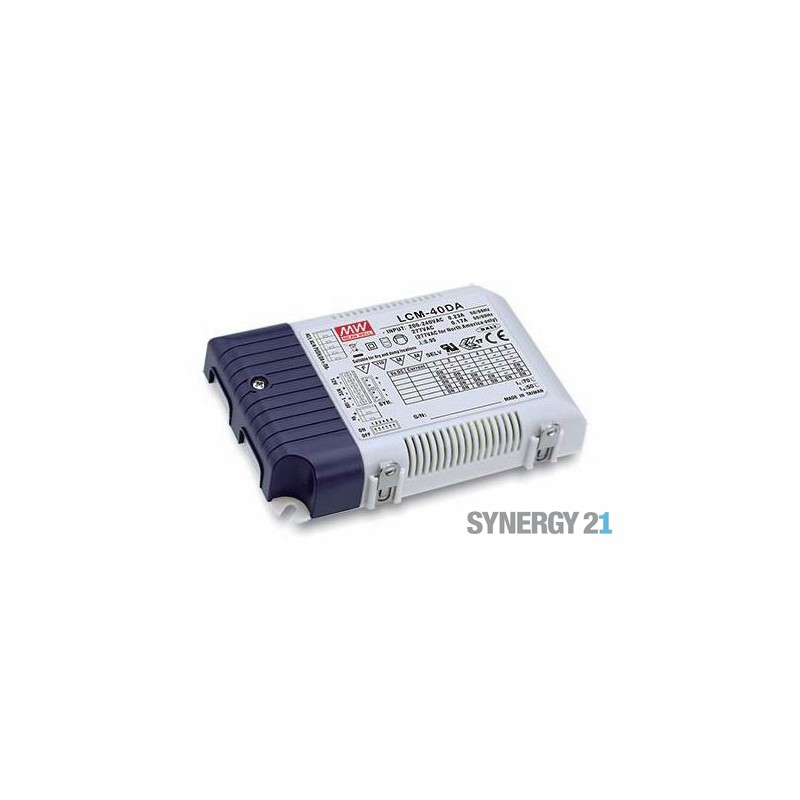 Synergy 21 Netzteil - CC Driver 350~1050mA ~42W Mean Well dali dimm, z.B. S21 - 108350 - 1