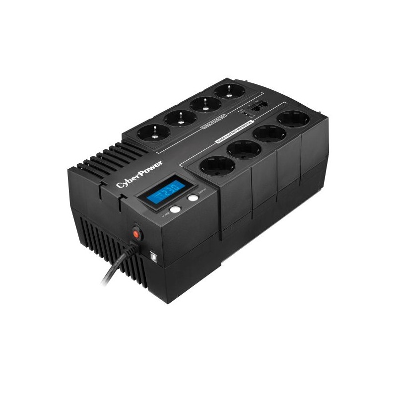 CyberPower USV, BRICs-Serie, Line-Interactive, 700VA/420W, LCD, USB, - 122496 - 1