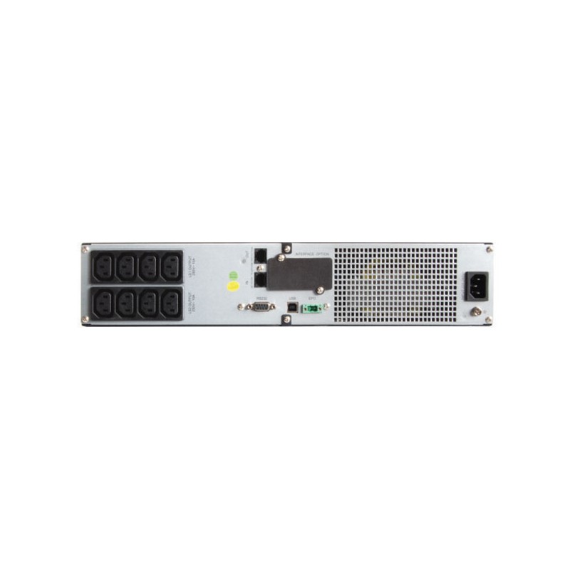Effekta MTD RT Lineinter. UPS, 1000VA, 7min, MTD1000RT, USB+RS232, Black, Tower/19", - 127654 - 1