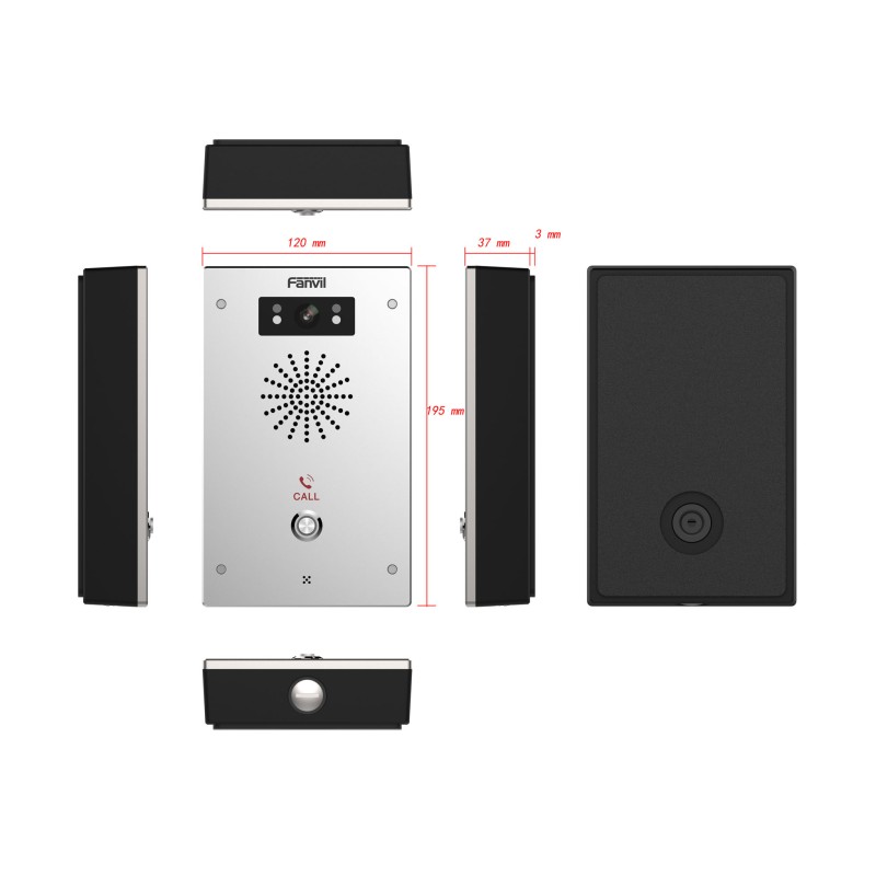 Fanvil TFE i16SV, SIP Audio Intercom / SIP / POE - 213710 - 4