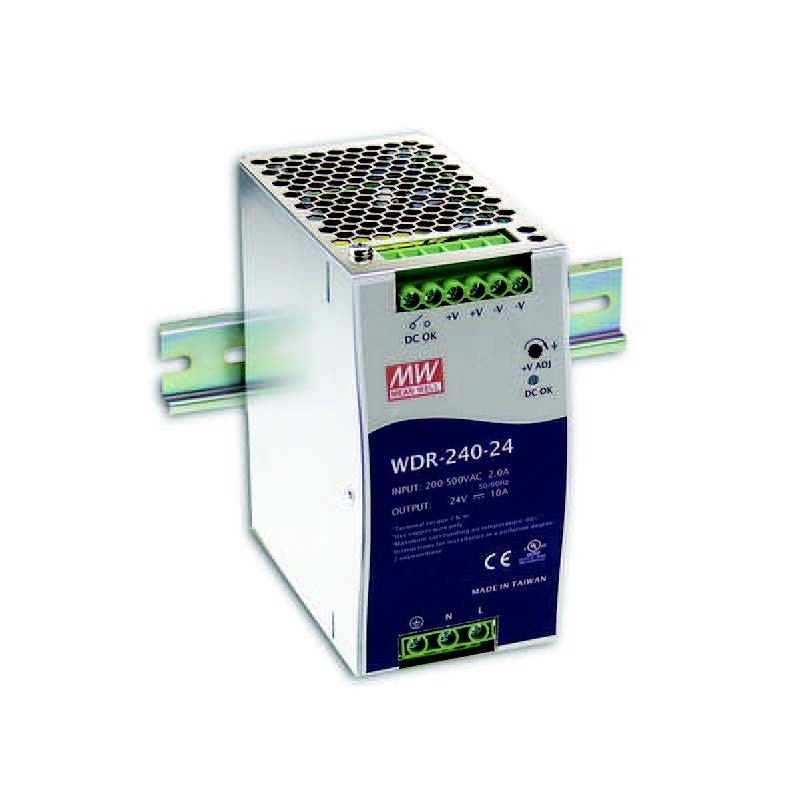Mean Well power supply - 24V 240W DIN rail - 120203 - 1
