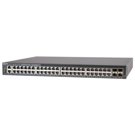 CommScope RUCKUS ICX8200-48 Switch, 48x10/100/1000 Mbps ports, 4x25 GbE SFP28 stacking/uplink-ports - 213753 - 1