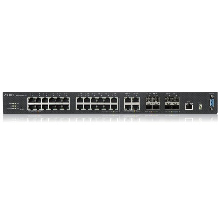 Zyxel Switch full managed Layer3 32 Port &bull 24x 1 GbE &bull 4x 1 Gb Combo &bull 4x SFP+ &bull 19" &bull NebulaFlex Pro &bull 