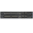 Zyxel Switch full managed Layer3 32 Port &bull 24x 1 GbE &bull 4x 1 Gb Combo &bull 4x SFP+ &bull 19" &bull NebulaFlex Pro &bull 