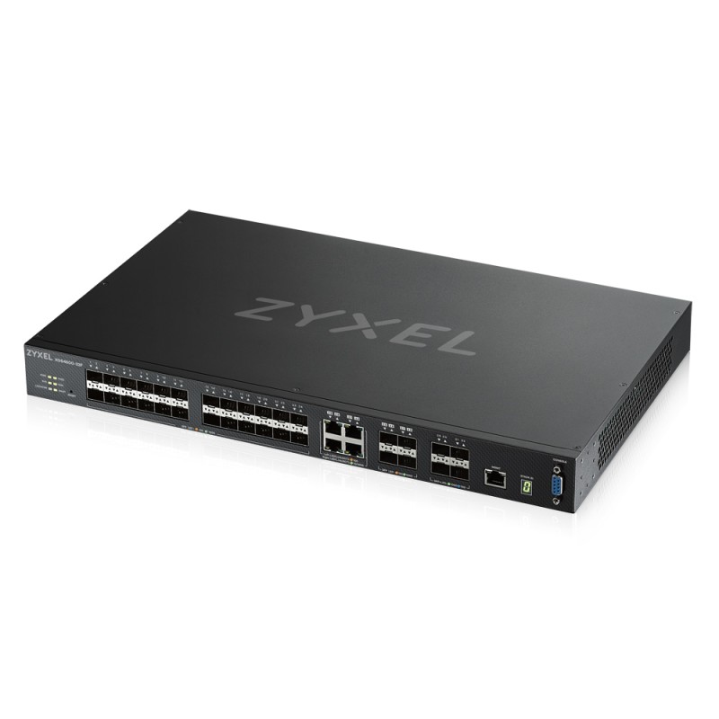 Zyxel Switch full managed Layer3 32 Port &bull 24x SFP &bull 4x 1 Gb Combo &bull 4x SFP+ &bull 19" &bull NebulaFlex Pro &bull XG
