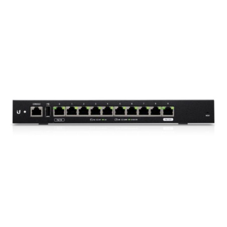 Ubiquiti EdgeSwitch 10 / 8 Gigabit RJ45 Ports / 2 SFP Ports / 1 POE Passthrough / ES-10X - 155350 - 1