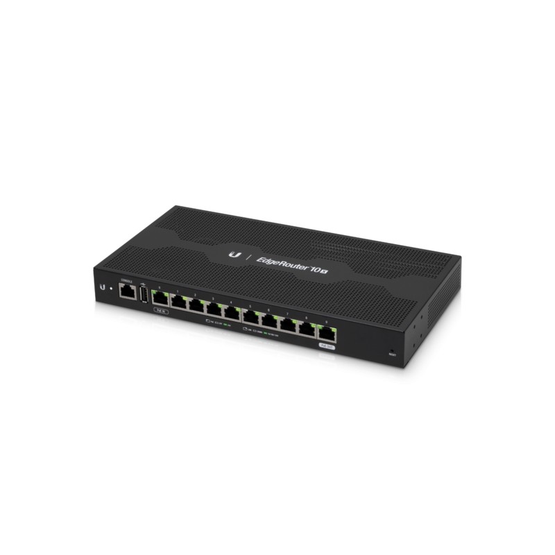 Ubiquiti EdgeSwitch 10 / 8 Gigabit RJ45 Ports / 2 SFP Ports / 1 POE Passthrough / ES-10X - 155350 - 3