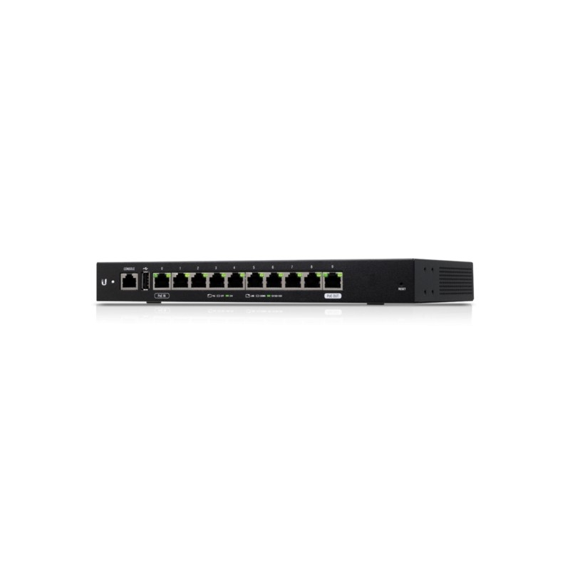 Ubiquiti EdgeSwitch 10 / 8 Gigabit RJ45 Ports / 2 SFP Ports / 1 POE Passthrough / ES-10X - 155350 - 5