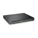 Zyxel Switch full managed Layer3 28 Port &bull 4x 10 GbE &bull 8x 10 Gb Combo &bull 16x SFP+ &bull 19" &bull NebulaFlex Pro &bul