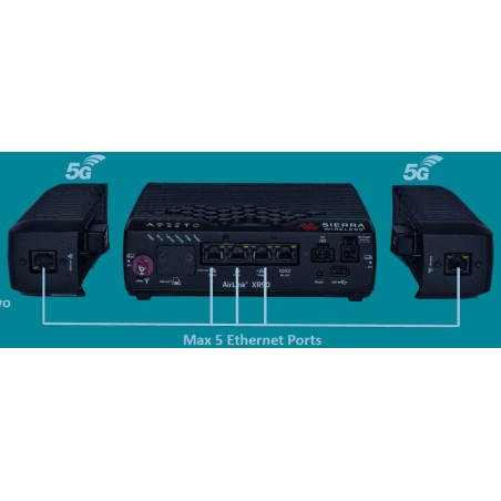 Sierra Wireless XR90 5G Single High-Performance Router with Wi-Fi 6 4x4 MIMO - 198368 - 1