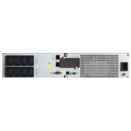 Effekta MTD RT Lineinter. USV,1000VA, 45min bei cos phi 0,7 , MTD1000RTXL, USB+RS232, Schwarz, Tower/19", - 130187 - 1