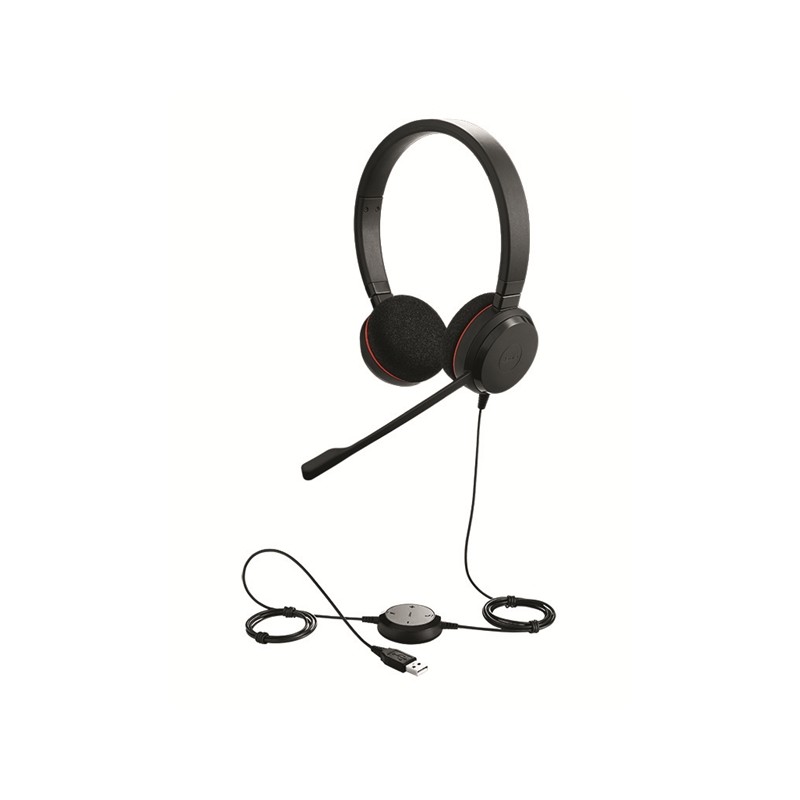 Jabra Evolve 20 Headset Duo USB MS - 115224 - 2