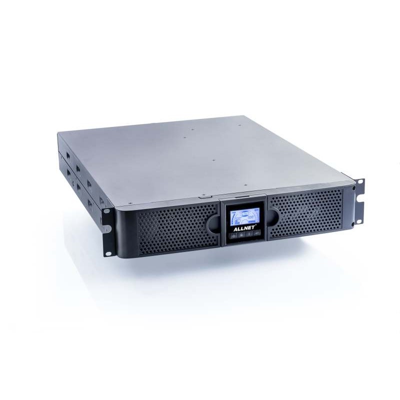 ALLNET USV 2000VA Line-Interactive, USB/RS232, LCD-Display, 19"/Tower, - 137903 - 1