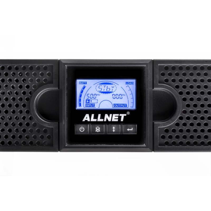ALLNET USV 3000VA Line-Interactive, USB/RS232, LCD-Display, 19"/Tower, - 137904 - 3