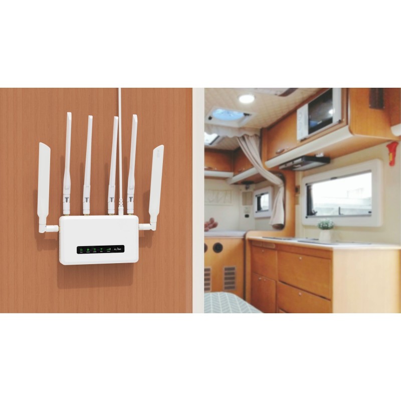 ALLNET Wireless AX 5G/4G Router 3000Mbit, OpenVPN/Wireguard "OpenWRT" - 217251 - 5
