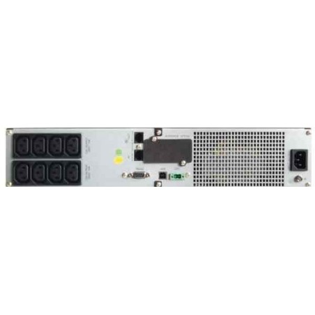 Effekta MTD RT Lineinter. USV,1500VA, 54min bei cos phi 0,7 , MTD1500RTXL, USB+RS232, Schwarz, Tower/19", - 149136 - 1