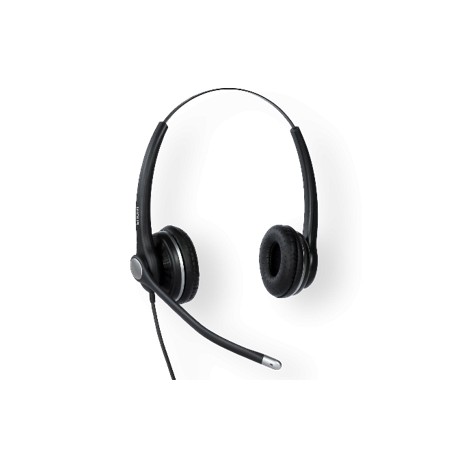 SNOM Headset Binaural Headband, A100D for 3x0/D3x5/7x0/D7x5 - 146975 - 1