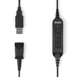 SNOM Headset ACUSB USB adapter cable for A100M / A100D - 146976 - 1