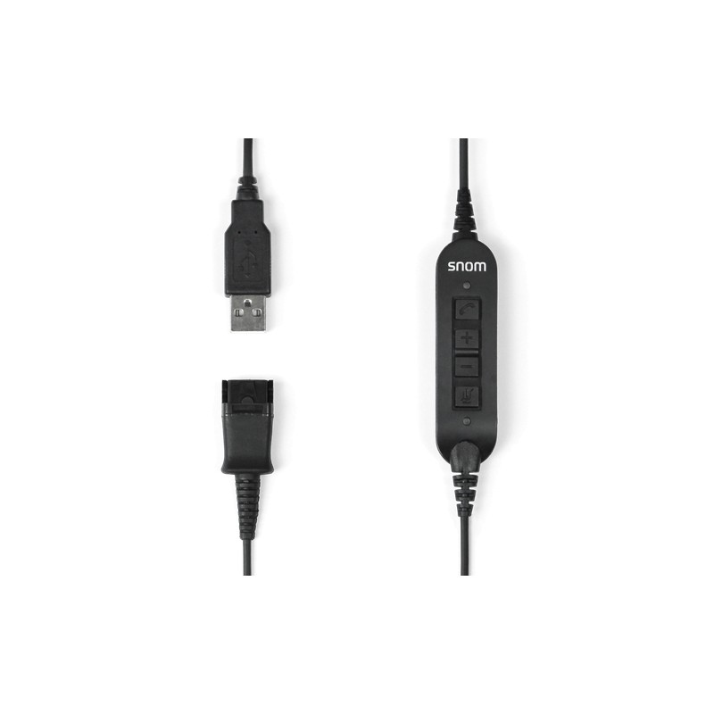 SNOM Headset ACUSB USB adapter cable for A100M / A100D - 146976 - 1
