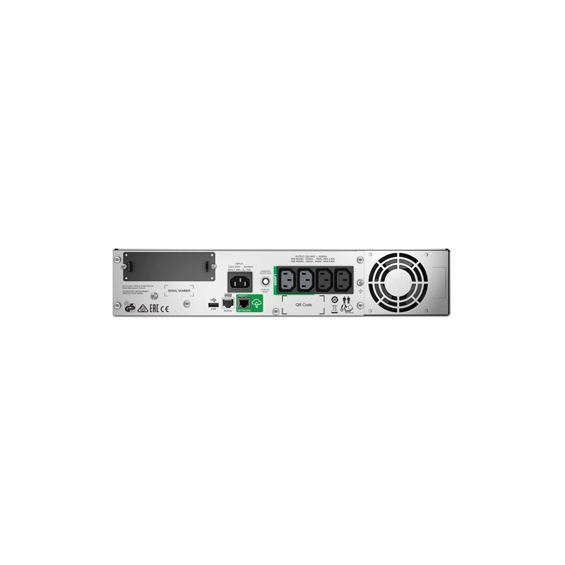 APC USV Smart, 1500VA, 7,2min.,19" 2HE, LCD, mit SmartConnect - 158249 - 1