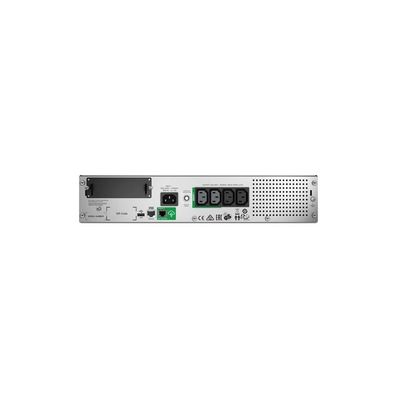 APC USV Smart, 750VA, 5,5min.,19" 2HE, LCD, mit SmartConnect, - 158558 - 1