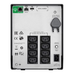 APC USV Smart, C, 1000VA, 9,2min., Standgerät, LCD, mit SmartConnect - 159157 - 1