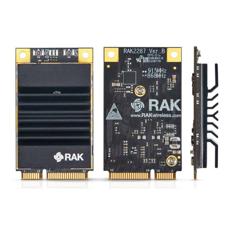 RAK Wireless · LoRa · WisLink LPWAN · Concentrator Modul · RAK2287 - 192459 - 3