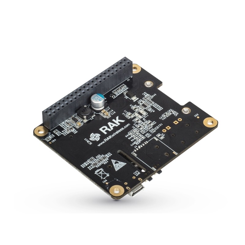 RAK Wireless · LoRa · WisHat · RAK2287 Pi HAT Converter Board - 192460 - 1