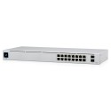 Ubiquiti Unifi Switch / 16 Ports / 8x POE+ / 8x RJ45 Gigabit / 42 W / 2x 1G SFP / USW-16-POE - 180930 - 1