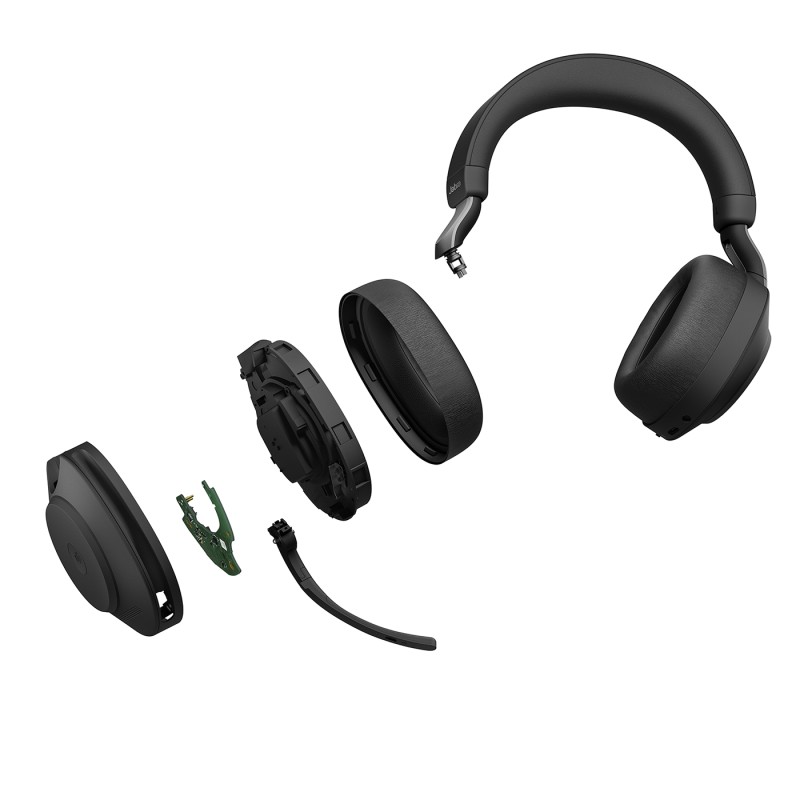 Jabra Evolve2 85 Link380a MS Stand Black - 184234 - 2