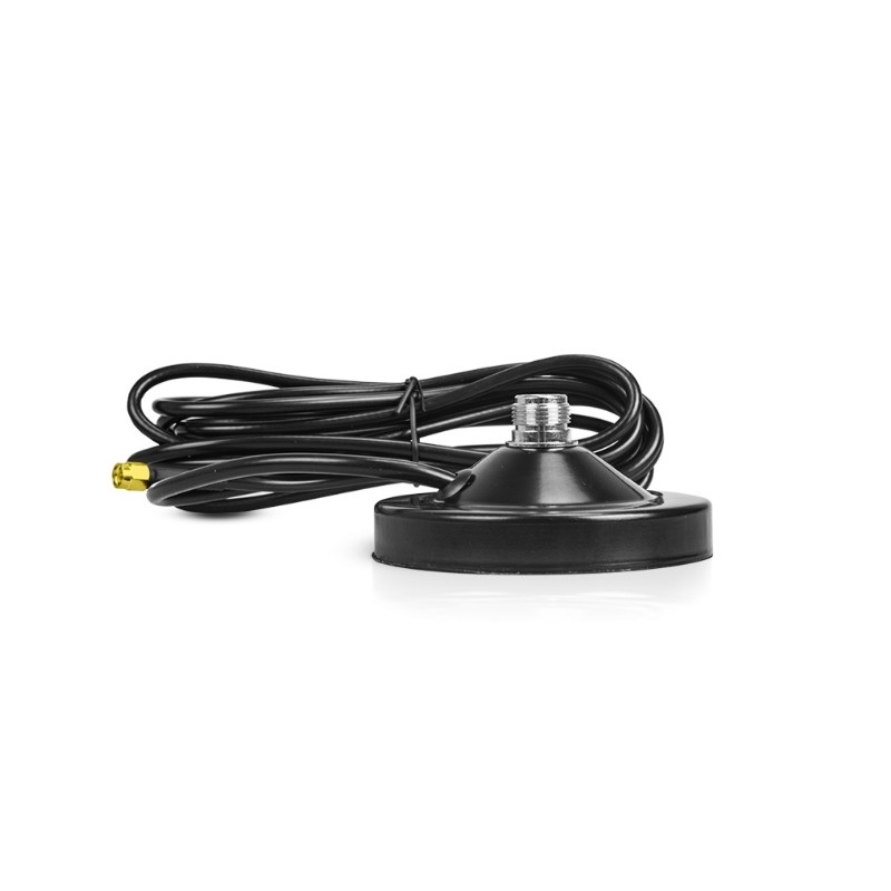 RAK Wireless · LoRa · Accessories · Helium · Antenna Magnetic Base · RP-SMA Male · 2 Meter - 198459 - 1
