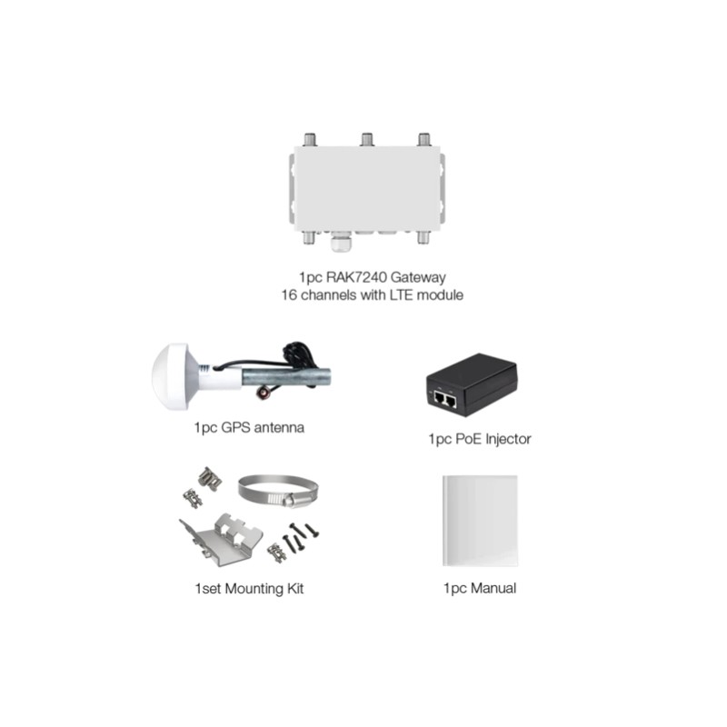 RAK Wireless · LoRa · WisGate Edge Prime · Gateway · RAK7240-13 · 16 Ch ohne LTE - 198467 - 5