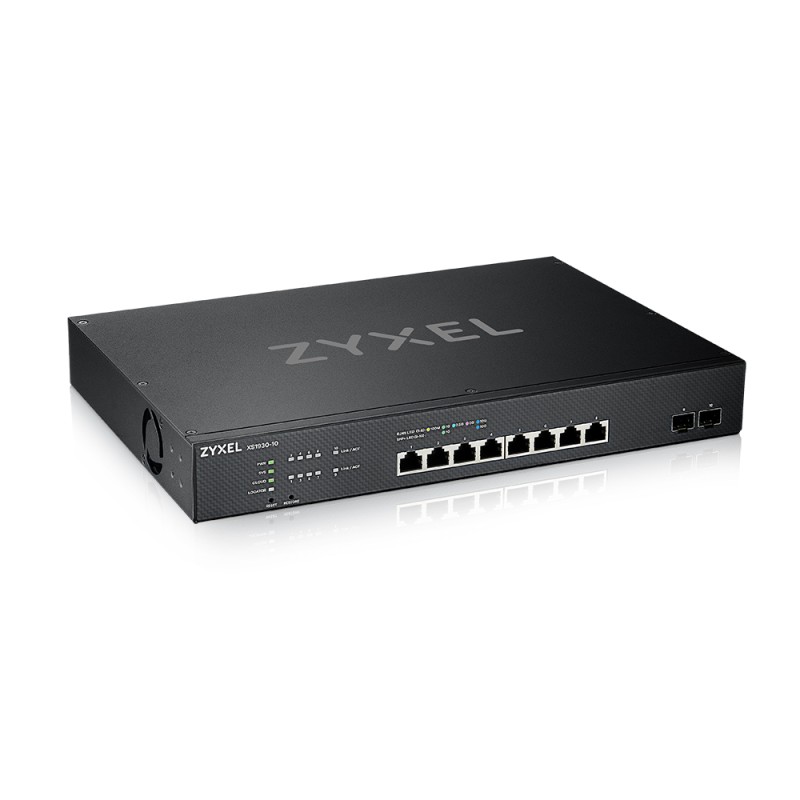 Zyxel Switch smart managed Layer2 10 Port &bull 8x 10 GbE &bull 2x SFP+ &bull 19" &bull XS1930-10 - 185532 - 1