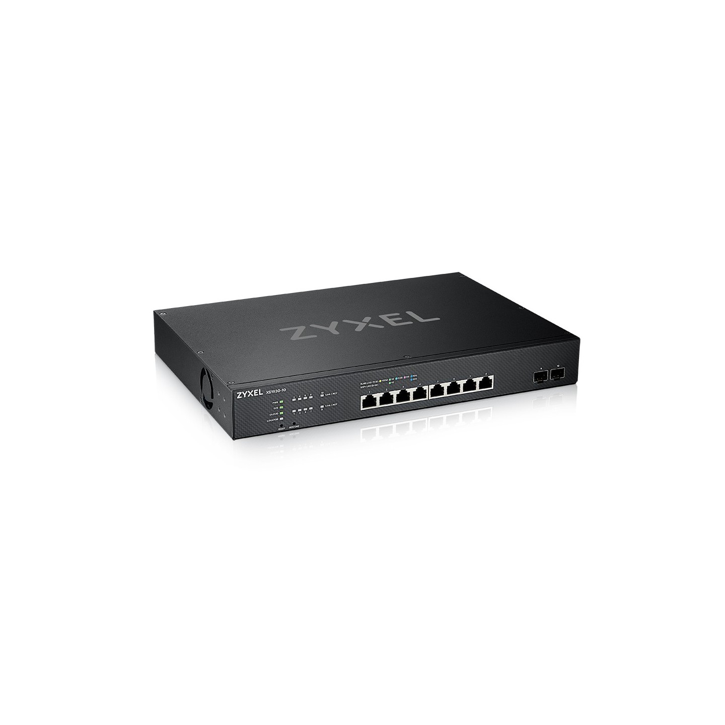 Zyxel Switch smart managed Layer2 10 Port &bull 8x 10 GbE &bull 2x SFP+ &bull 19" &bull XS1930-10 - 185532 - 1