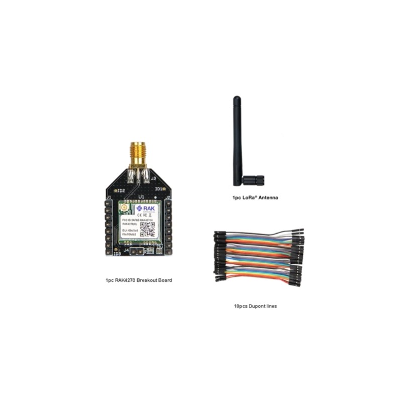 RAK Wireless · LoRa · WisDuo · Breakout Board · RAK4270-D3 · EU868 - 198484 - 4