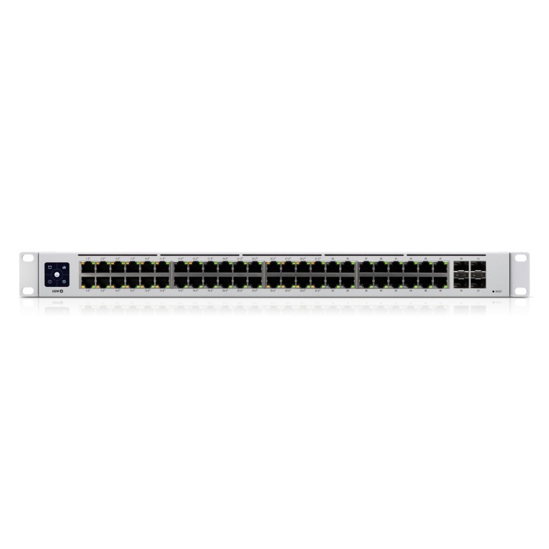 Ubiquiti Switch smart managed Layer2 52 Port &bull 48x GbE &bull PoE Budget 195W &bull 32x PoE at &bull 4x SFP &bull 19" &bull L