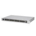 Ubiquiti Switch full managed Layer3 52 Port &bull 48x GbE &bull 4x SFP+ &bull 19" &bull Lüfterlos &bull UniFi &bull USW-Pro-48 -