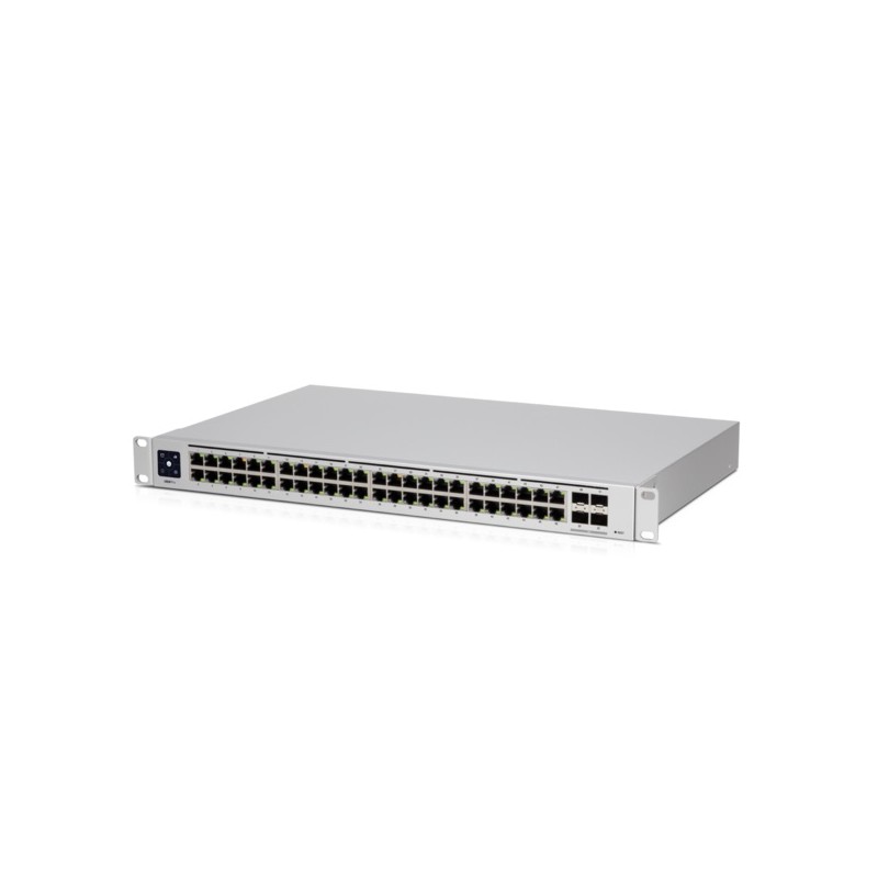 Ubiquiti Switch full managed Layer3 52 Port &bull 48x GbE &bull 4x SFP+ &bull 19" &bull Lüfterlos &bull UniFi &bull USW-Pro-48 -