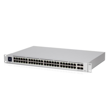 Ubiquiti Switch full managed Layer3 52 Port &bull 48x GbE &bull 4x SFP+ &bull 19" &bull Lüfterlos &bull UniFi &bull USW-Pro-48 -