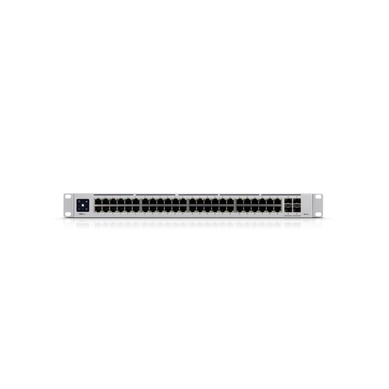 Ubiquiti Switch full managed Layer3 52 Port &bull 48x GbE &bull 4x SFP+ &bull 19" &bull Lüfterlos &bull UniFi &bull USW-Pro-48 -